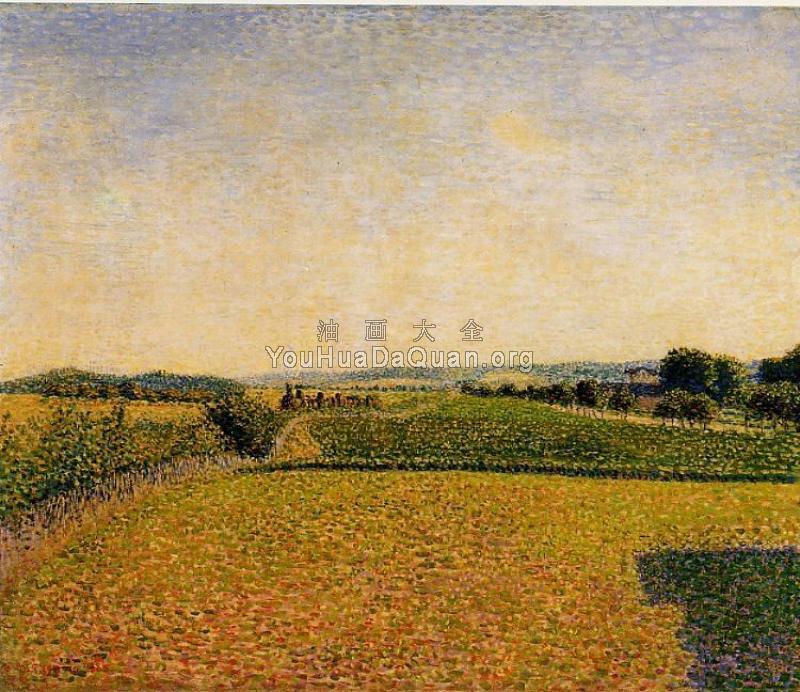 Railroad to Dieppe - 卡米耶·毕沙罗